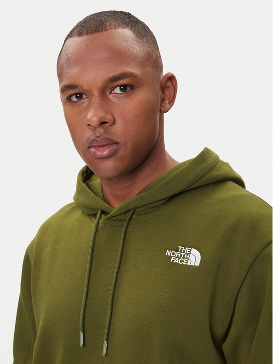 The North Face The North Face Bluză Essential NF0A89ES Verde Regular Fit