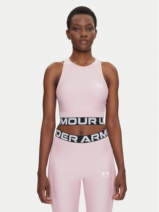 Under Armour Under Armour Funkční tričko HeatGear 1388694 Růžová Slim Fit