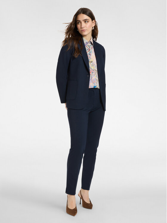 Elena Mirò Elena Mirò Spodnie materiałowe P062P400469N054 Niebieski Regular Fit