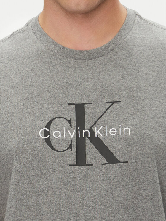 Calvin Klein Jeans Calvin Klein Jeans T-Shirt Hero Monologo LV04RB862G Szary Regular Fit