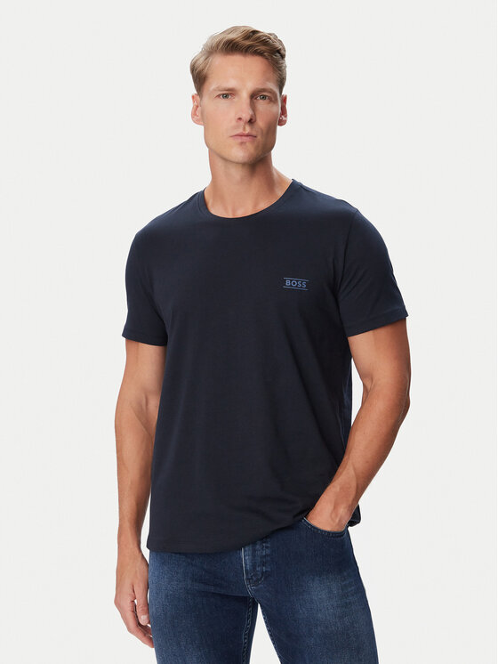 BOSS BOSS Tricou 50565324 Bleumarin Regular Fit