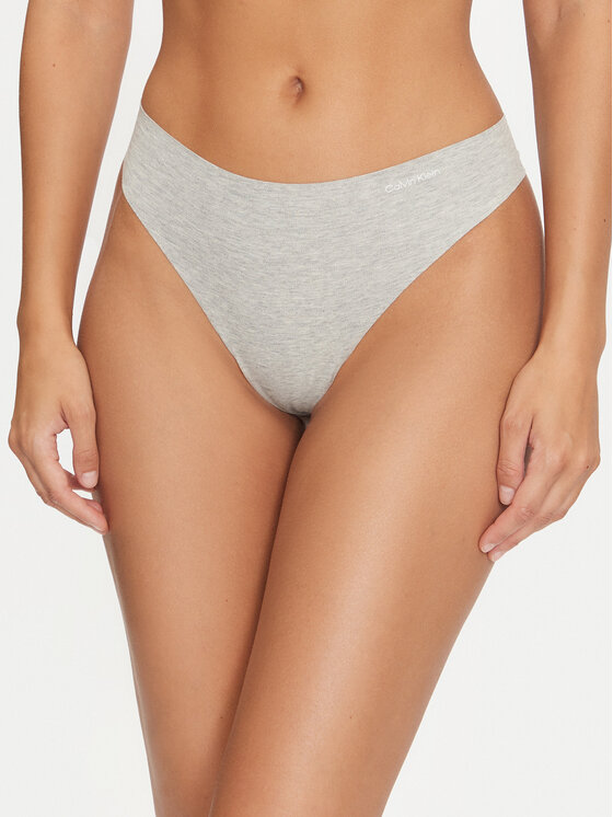 Calvin Klein Underwear Calvin Klein Underwear Komplet stringów Thong 3Pk 000QD5219E Kolorowy
