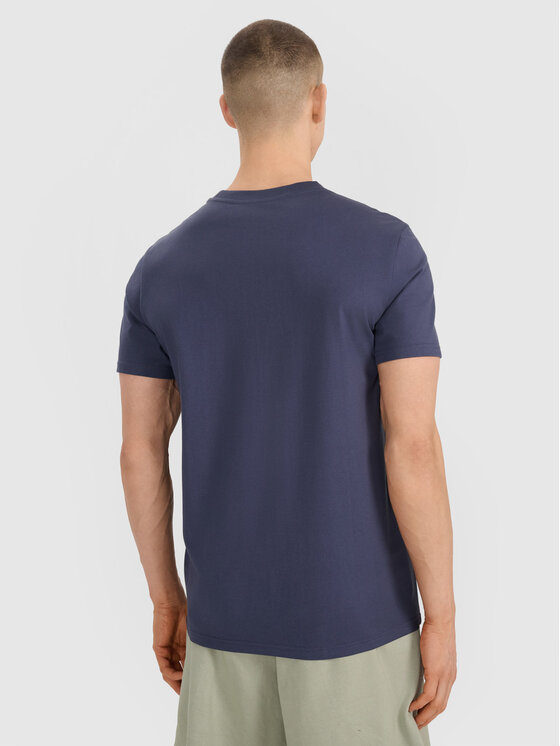 4F 4F T-Shirt MIDSHOP TEXTILE Szary ciemny Regular Fit