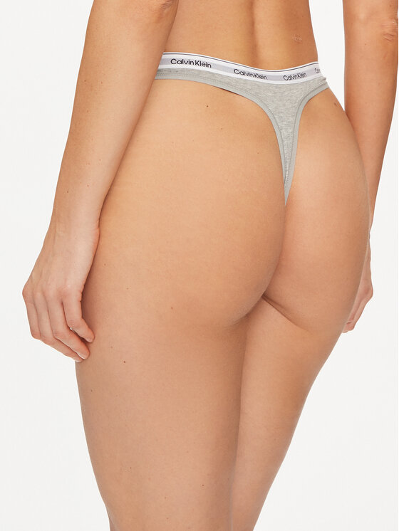 Calvin Klein Underwear Calvin Klein Underwear Chilot tanga 000QD5043E Gri
