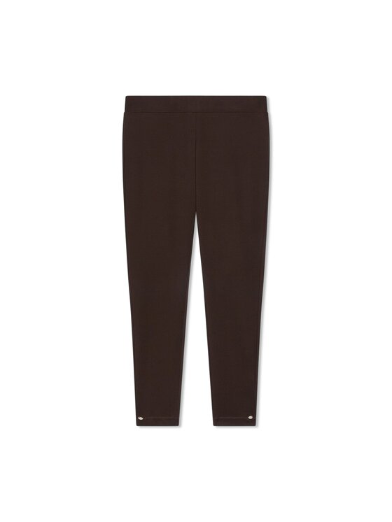 Fiorella Rubino Fiorella Rubino Spodnie materiałowe P086L002516N022 Brązowy Skin Fit