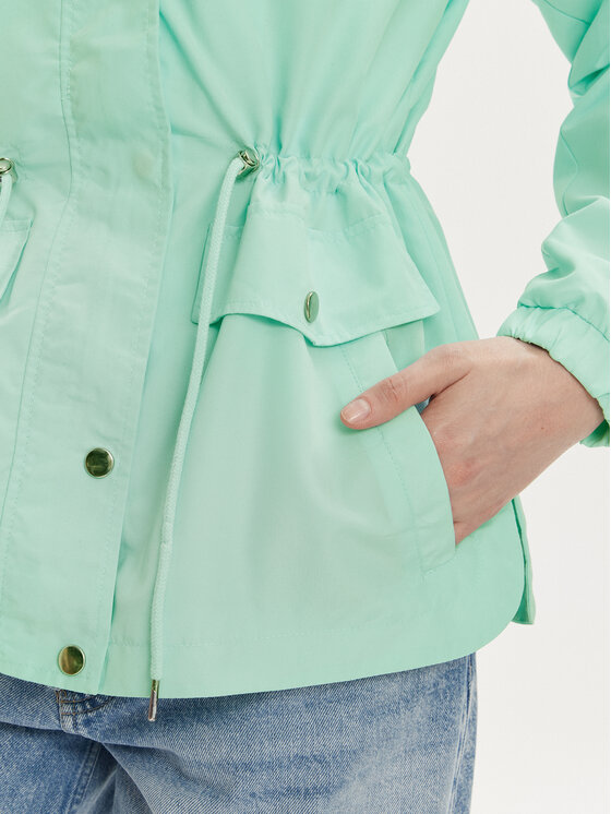 Vero Moda Vero Moda Parka Paisley 10301577 Niebieski Regular Fit