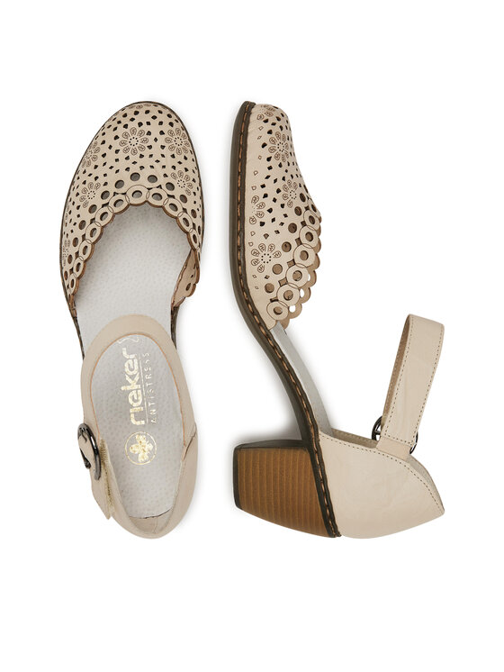 Rieker Rieker Halbschuhe 40902-60 Beige