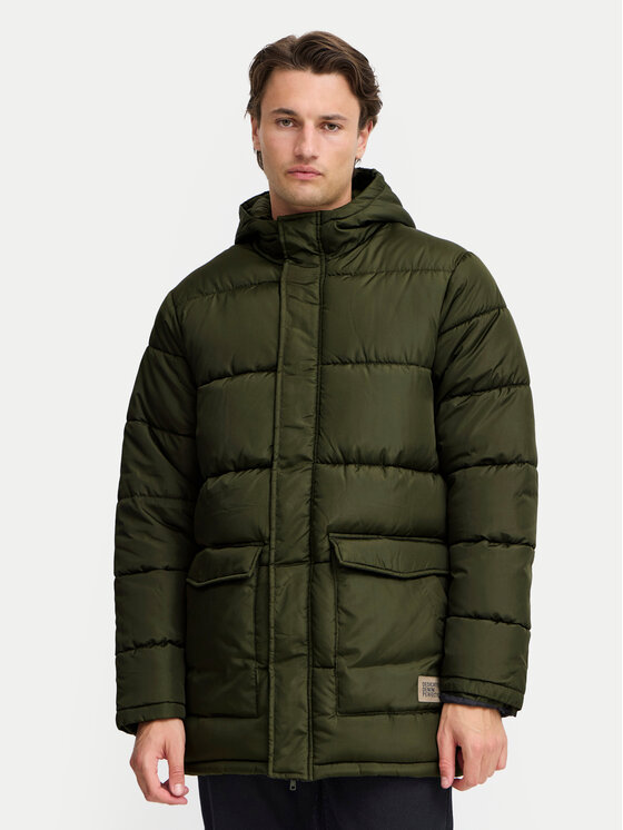 Blend Blend Télikabát 20717531 Zöld Regular Fit