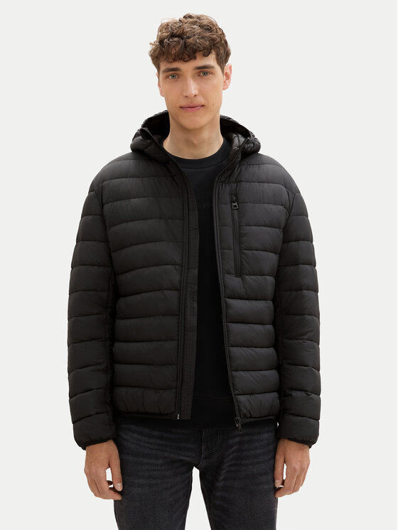 Tom Tailor Denim Tom Tailor Denim Преходно яке 1041340 Черен Regular Fit