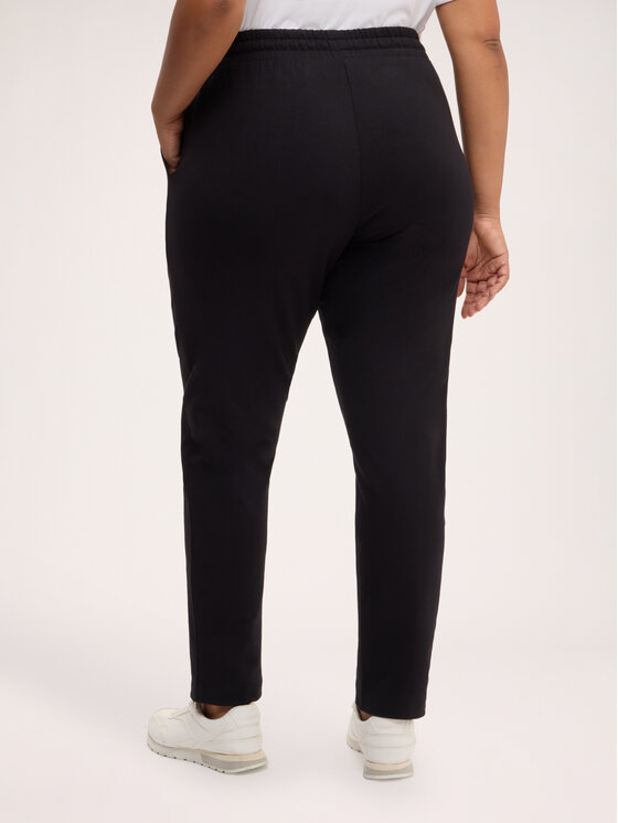 Fiorella Rubino Fiorella Rubino Pantaloni di tessuto P856L002443N033 Nero Slim Fit