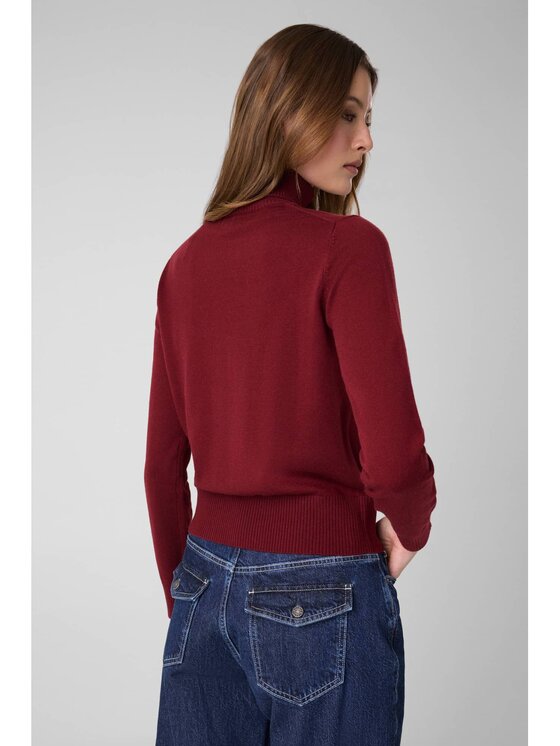 Guess Jeans Guess Jeans Sweter 184166 Czerwony Classic Fit