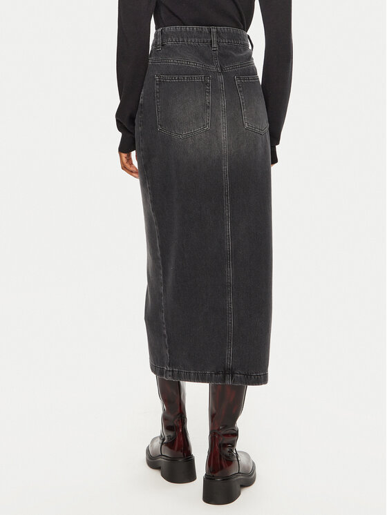 DAY BIRGER ÉT MIKKELSEN DAY BIRGER ÉT MIKKELSEN Fustă de blugi Niki DAY65243378 Negru Regular Fit
