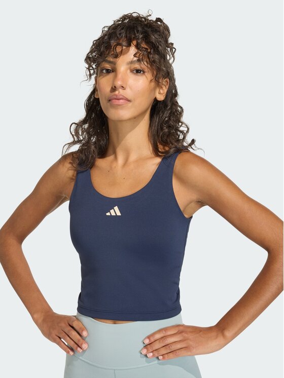 adidas adidas Koszulka techniczna 158405 Niebieski jasny Fitted Fit