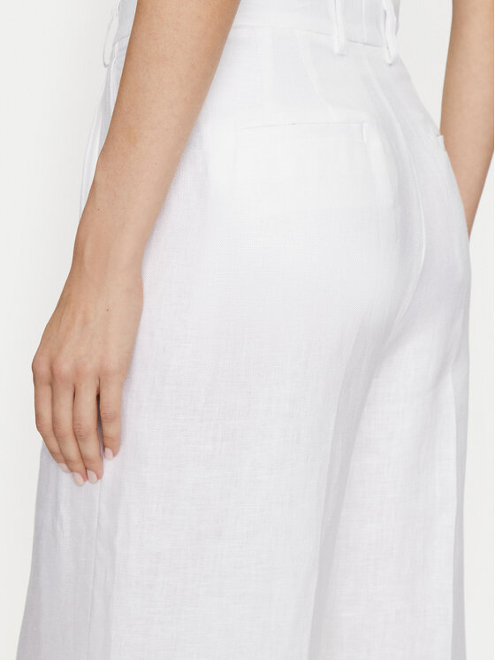 ViCOLO ViCOLO Pantaloni di tessuto TB0793 Bianco Regular Fit