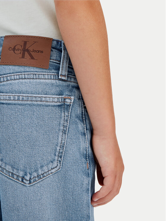 Calvin Klein Jeans Calvin Klein Jeans Jeansy IG0IG03053 Niebieski Wide Leg