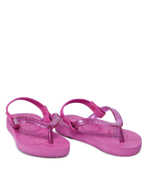 Roxy Roxy Sandały AROL100014 Różowy