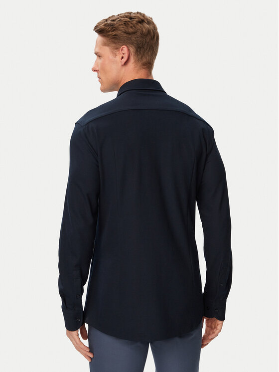 BOSS BOSS Särk P-Hank-Sp-261 50556106 Tumesinine Slim Fit