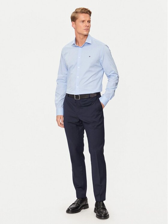 Tommy Hilfiger Tommy Hilfiger Camicia 89858 Blu Regular Fit