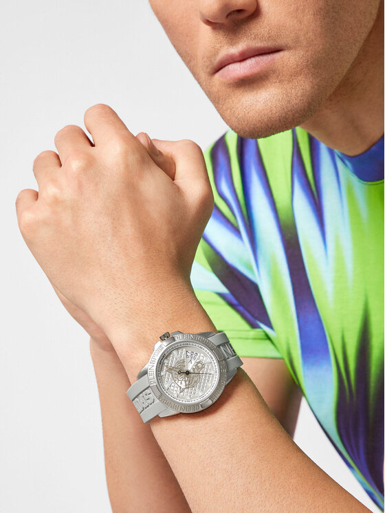 Plein Sport Plein Sport Laikrodis Touchdown PSFBA0623 Pilka