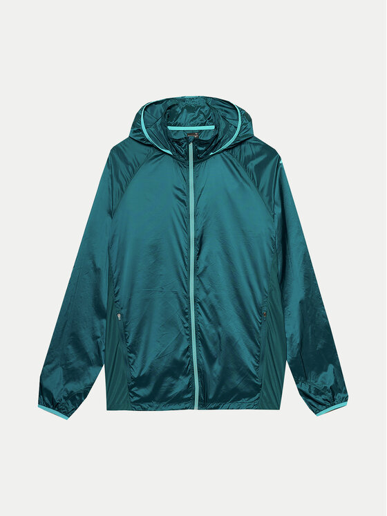 4F 4F Laufjacke 4FWSS24TTJAM433 Grün Regular Fit