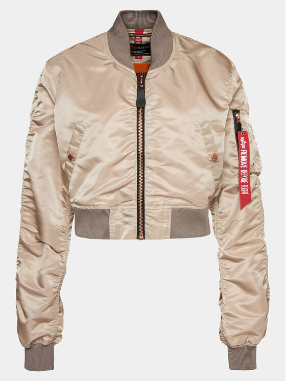 Alpha Industries Bomber stila jaka MA-1 136008 Bēšs Loose Fit