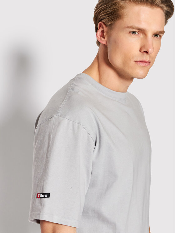 Henderson Henderson T-shirt T-Line 19407 Siva Regular Fit