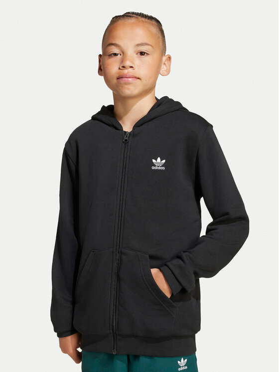adidas Mikina JX2789 Čierna Loose Fit