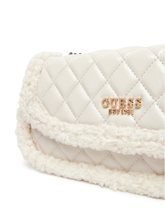 Guess Guess Дамска чанта Cristi HWTG81 39210 Екрю