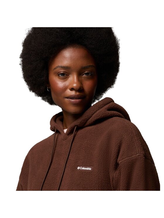 Columbia Columbia Polar Timber Meadow MTR Fleece Hoodie 2173461256 Brązowy Regular Fit