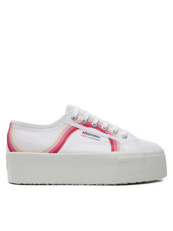 Superga Tenisice Round Stripes 2790 S4128TW Bijela