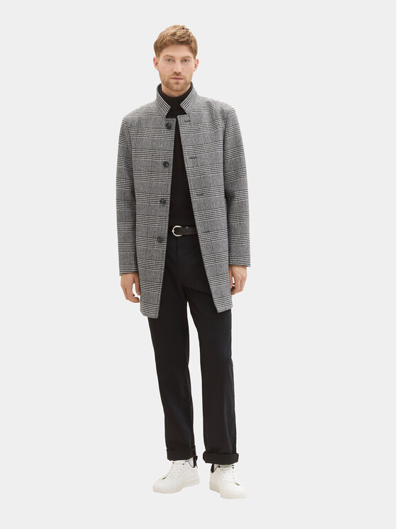 Tom Tailor Tom Tailor Übergangsmantel 1037407 Grau Regular Fit
