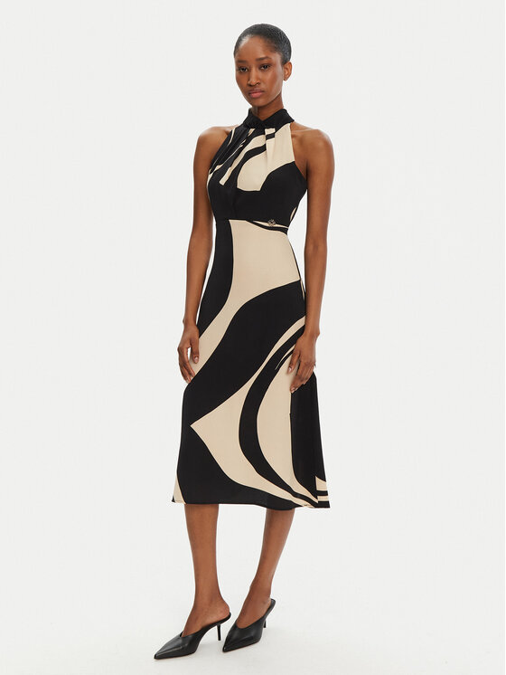 Rinascimento Rinascimento Rochie cocktail CFC0019828002 Bej Regular Fit