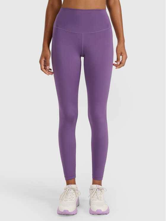 4F 4F Legginsy MULTI ACTIVE Różowy ciemny Slim Fit