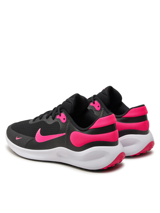Nike Nike Skriešanas apavi Revolution 7 (GS) FB7689 002 Melns