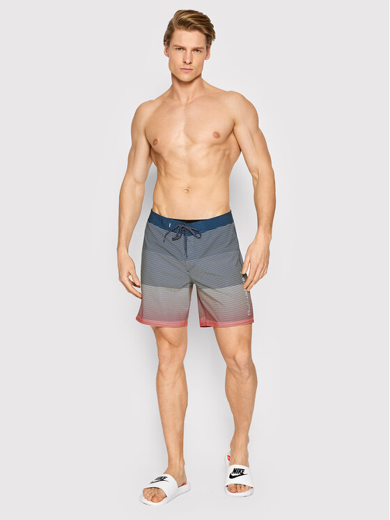 Quiksilver Quiksilver Plaukimo šortai Surfsilk Massive 17" EQYBS04660 Tamsiai mėlyna Regular Fit