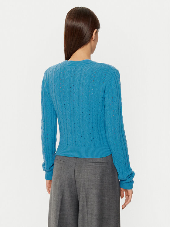 United Colors Of Benetton United Colors Of Benetton Džemperis 1244D10AX Zils Regular Fit