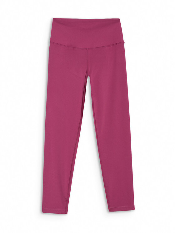 4F 4F Legginsy MULTI ACTIVE Bordowy Slim Fit