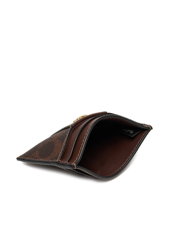 Coach Coach Etui za kreditne kartice CBY80 Rjava