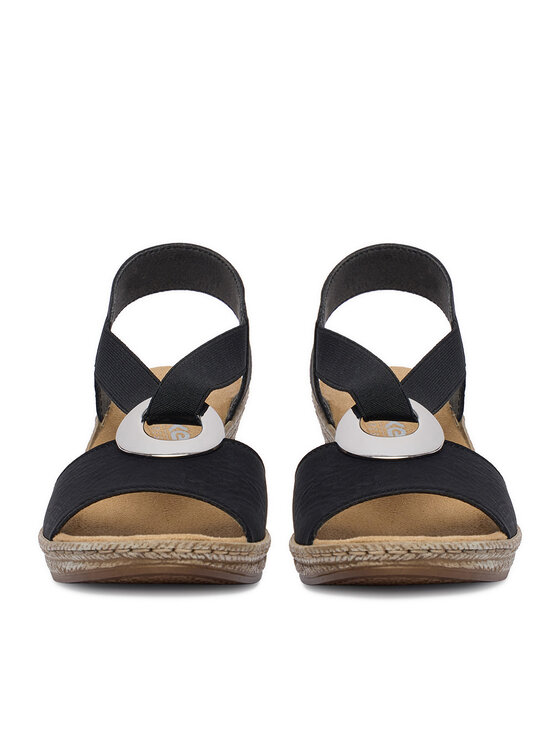 Rieker Rieker Sandalen CEO-624H6-00 Schwarz