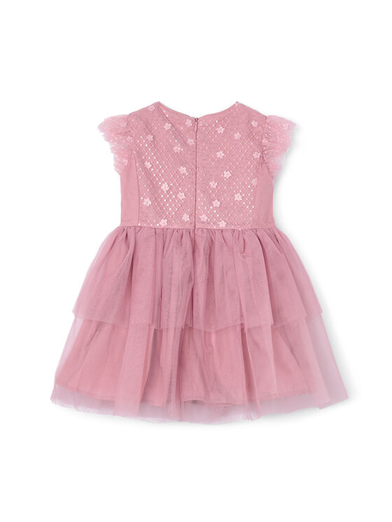 Mayoral Mayoral Elegantes Kleid 3914 Rosa Regular Fit