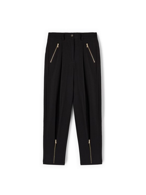 Motivi Motivi Pantaloni di tessuto P107Q004190N033 Nero Boy Fit