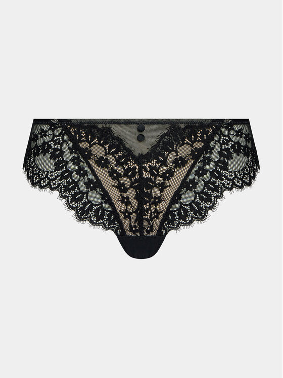 Hunkemöller Hunkemöller Braziljske spodnje hlačke Daisy 202110 Črna