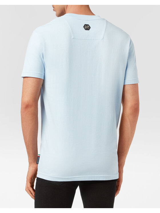PHILIPP PLEIN PHILIPP PLEIN T-Shirt 4177 Světle modrá Regular Fit