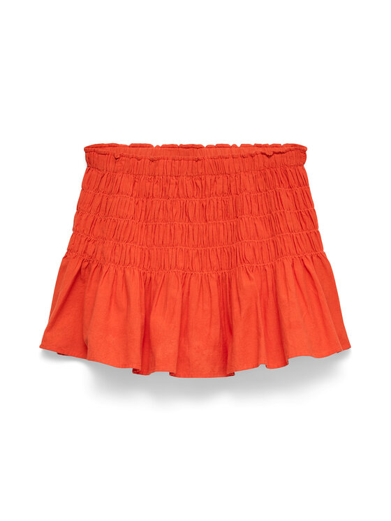 Vero Moda Vero Moda Minigonna Sofia 10350924 Arancione Regular Fit