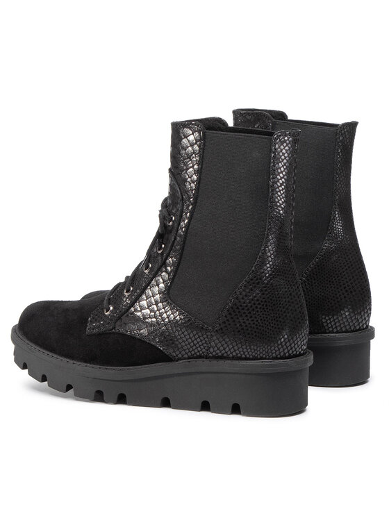 Sergio Bardi Sergio Bardi Μποτάκια με λάστιχο SB-36-10-001016 Μαύρο