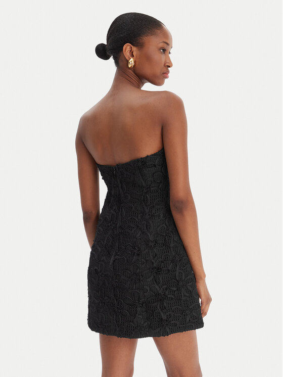 Bardot Bardot Φόρεμα κοκτέιλ Karoline 60099DB3 Μαύρο Slim Fit