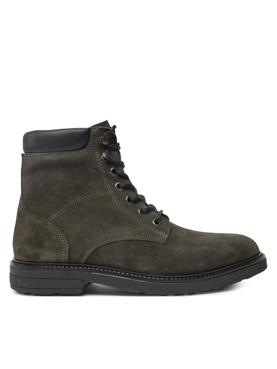 Cizme Tommy Hilfiger Bărbați, Mărimea: 43, Verde, Outdoor Suede FM0FM05193