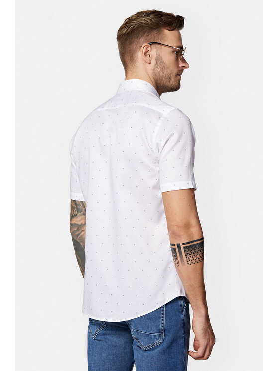 Lancerto Lancerto Koszula Carrie KO073123000049 Biały Slim Fit