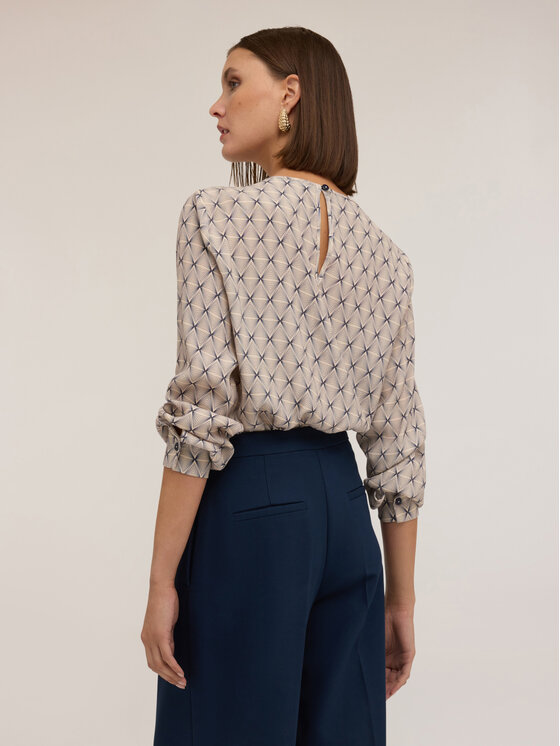 Motivi Motivi Blusa 2009Q001907N0S1 Grigio Regular Fit
