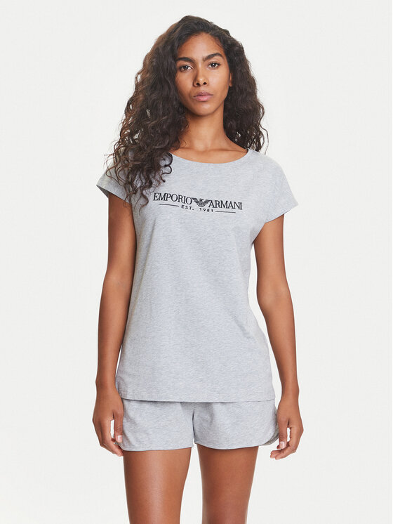 Emporio Armani Underwear Emporio Armani Underwear Pijama EW000495 AF10881 O8002 Gri Regular Fit